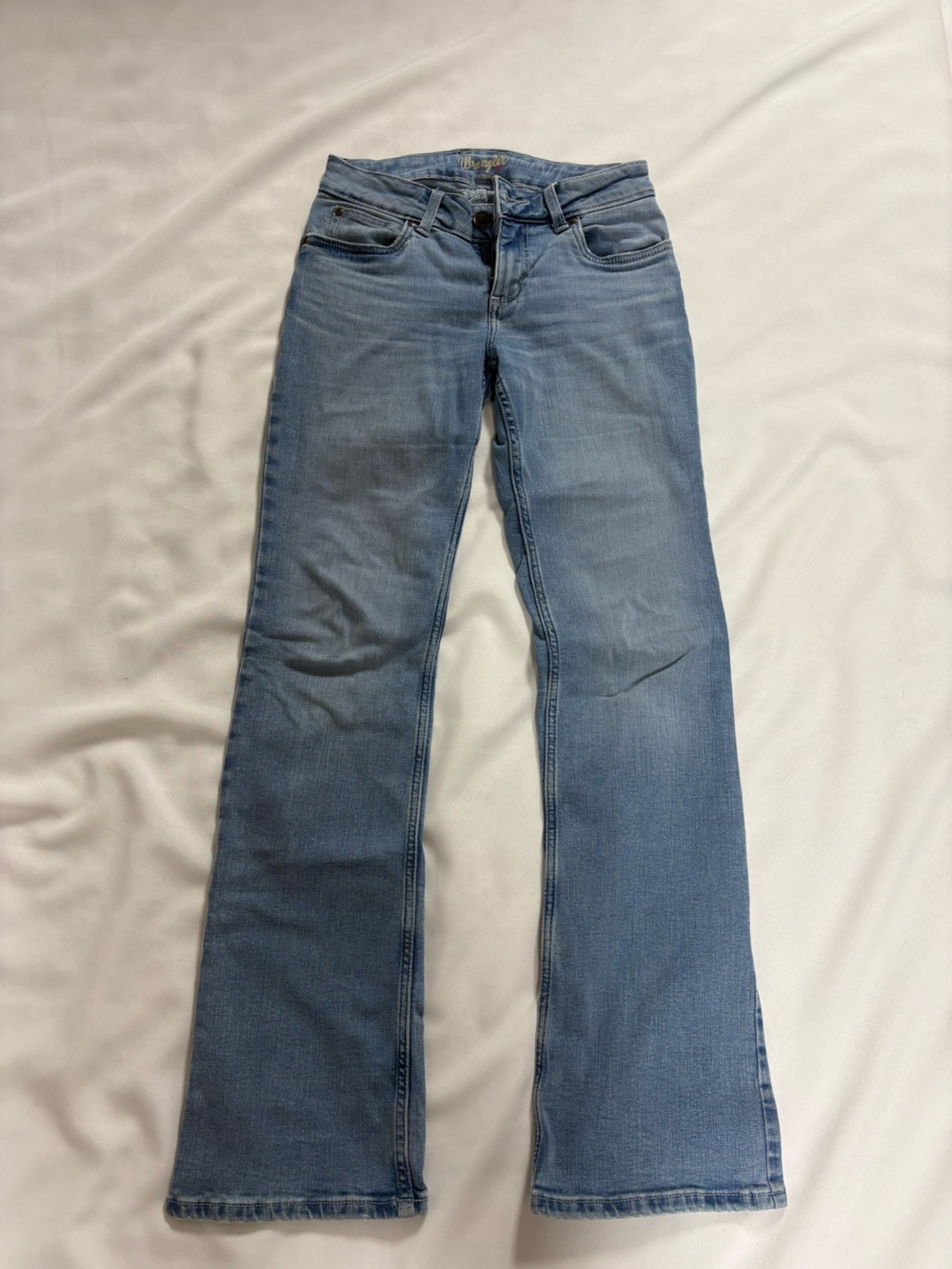 Wrangler Women's Light Blue Flare Jeans